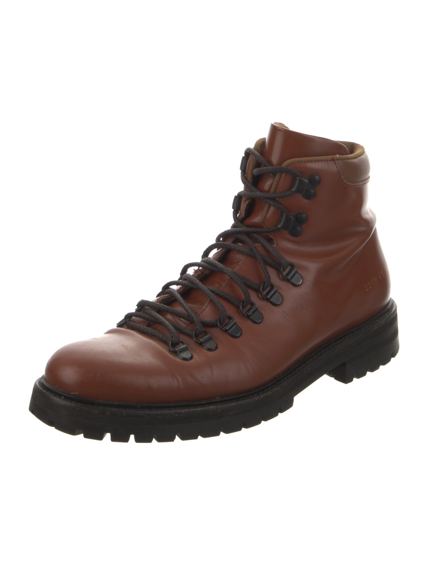 Common Projects Leather Hiking Boots