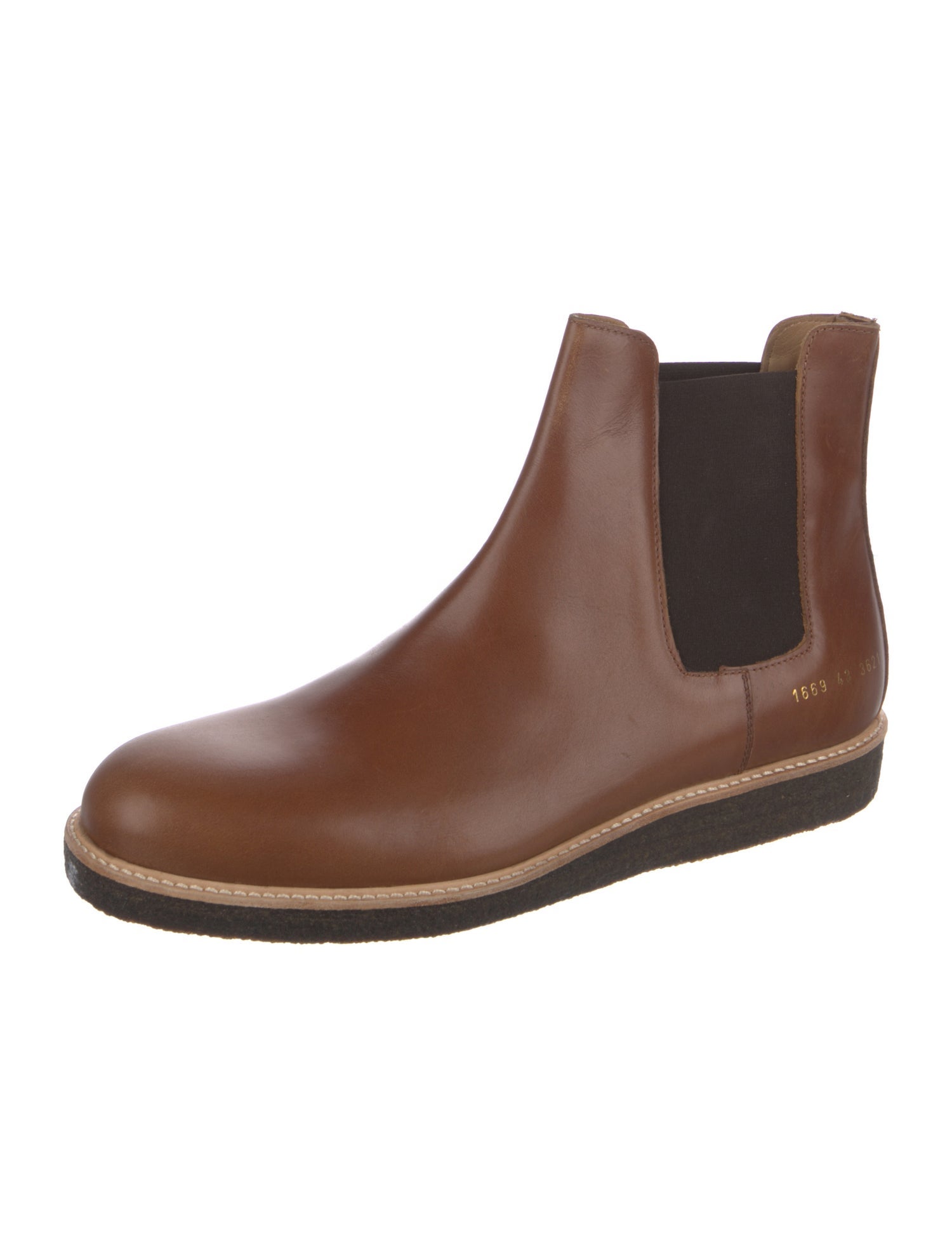 Common Projects Leather Chelsea Boots