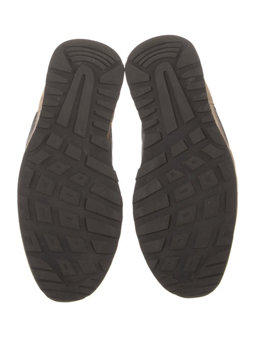 Common Projects Suede Colorblock Pattern Athletic Sneakers