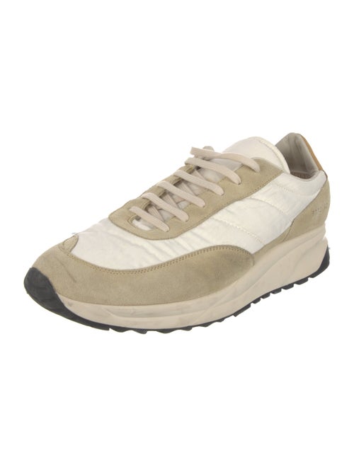 Common Projects Suede Colorblock Pattern Sneakers