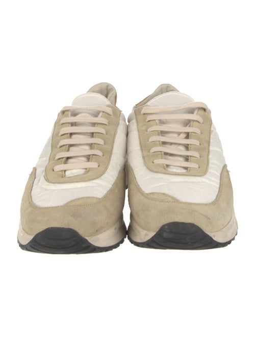 Common Projects Suede Colorblock Pattern Sneakers