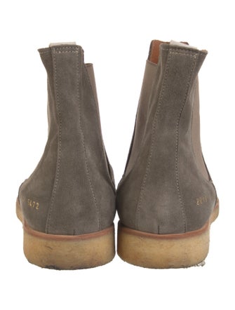 Common Projects Suede Chelsea Boots