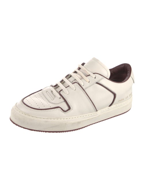 Common Projects Leather Printed Sneakers