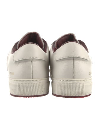 Common Projects Leather Printed Sneakers