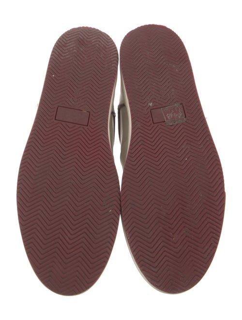 Common Projects Leather Printed Sneakers