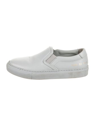 Common Projects Leather Slip On Shoes
