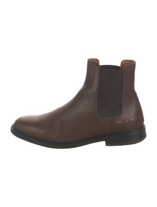 Common Projects Leather Chelsea Boots