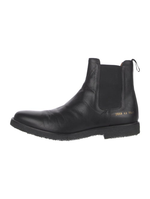 Common Projects Leather Chelsea Boots