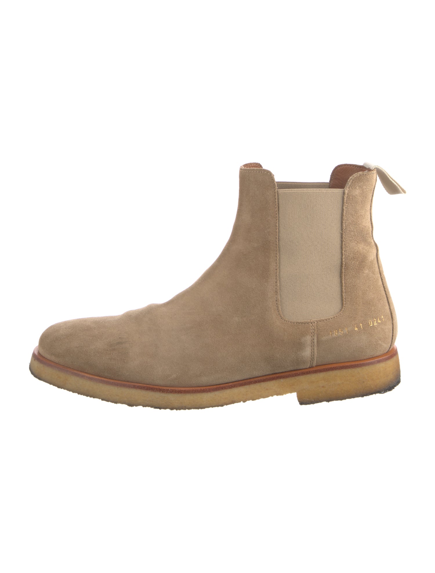 Common Projects Suede Chelsea Boots