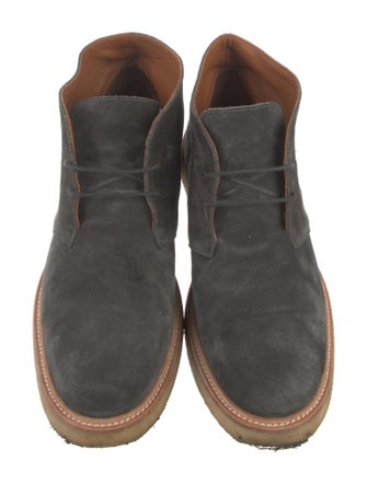 Common Projects Suede Lace-Up Boots