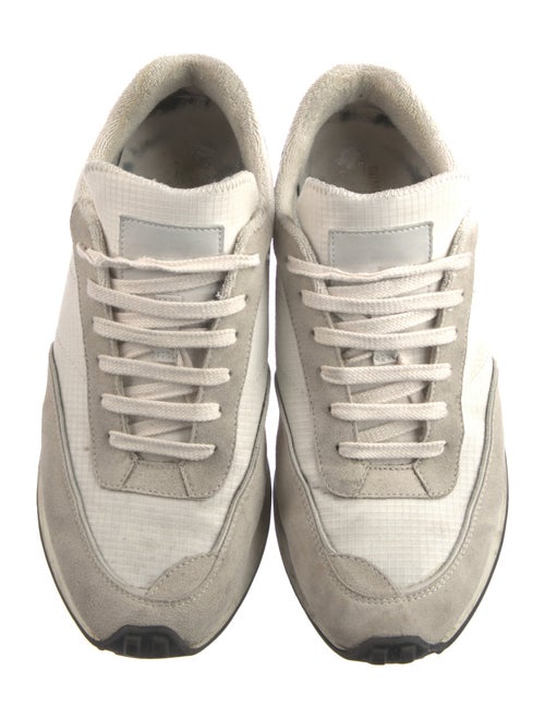 Common Projects Suede Colorblock Pattern Sneakers