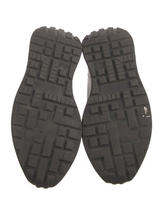 Common Projects Suede Colorblock Pattern Sneakers