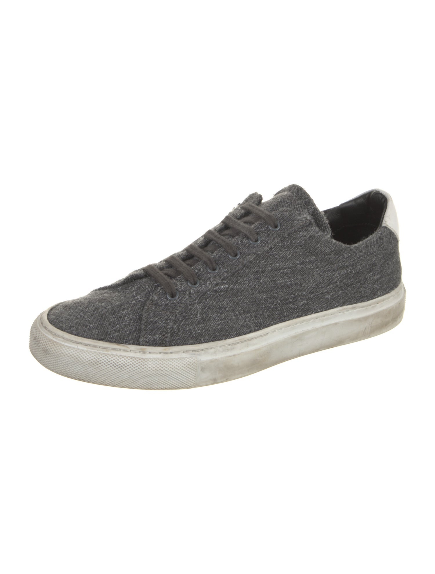 Common Projects Suede Leather Trim Embellishment Sneakers