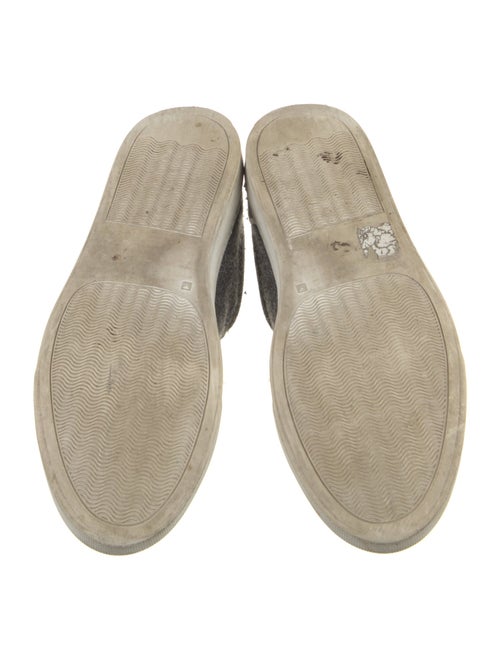 Common Projects Suede Leather Trim Embellishment Sneakers