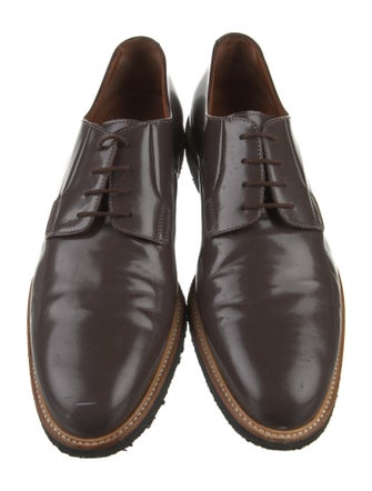 Common Projects Patent Leather Derby Shoes