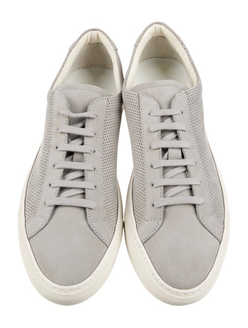 Common Projects Suede Printed Sneakers