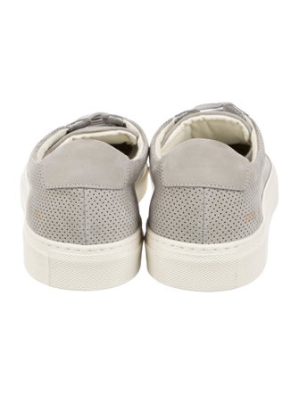 Common Projects Suede Printed Sneakers