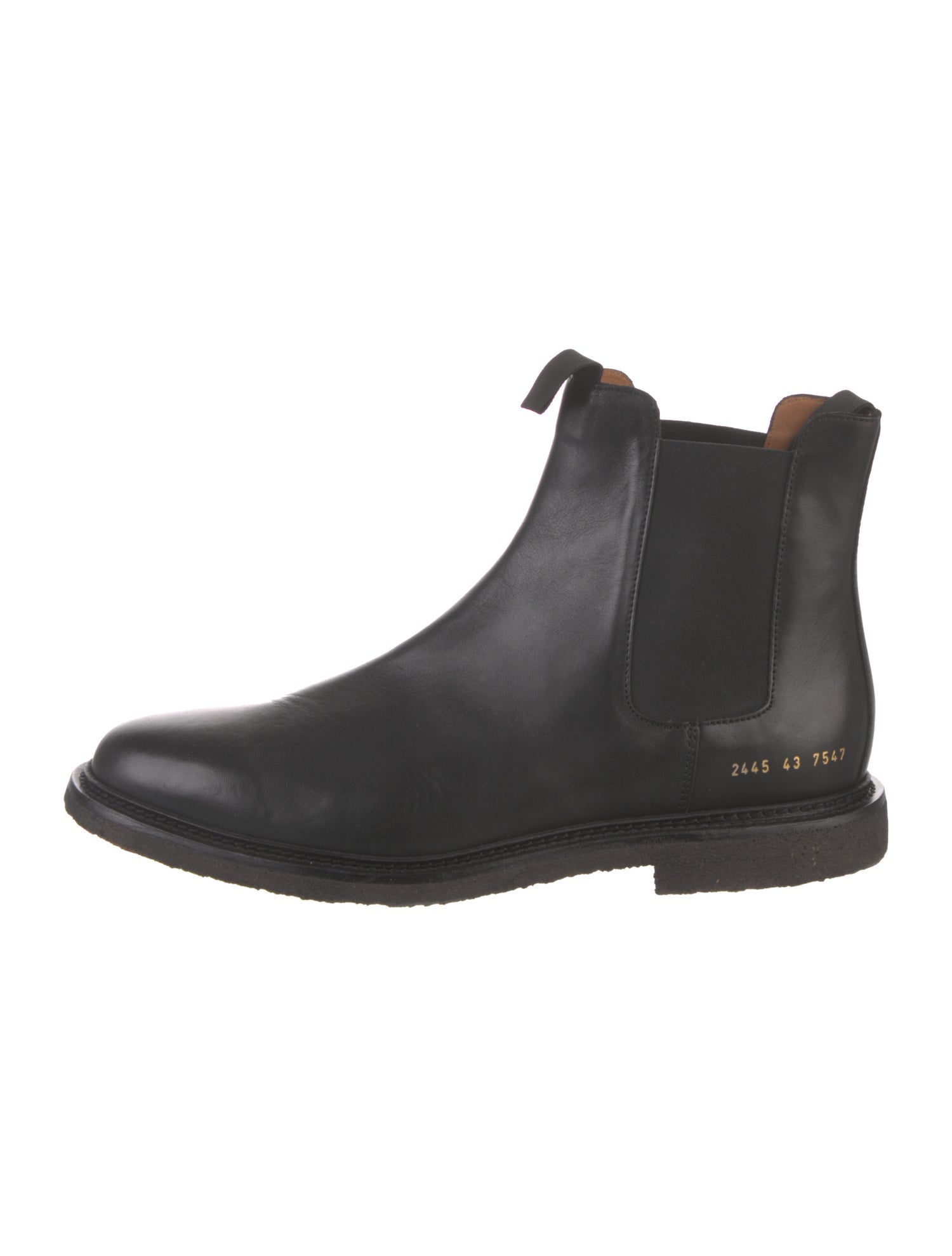 Common Projects Leather Chelsea Boots