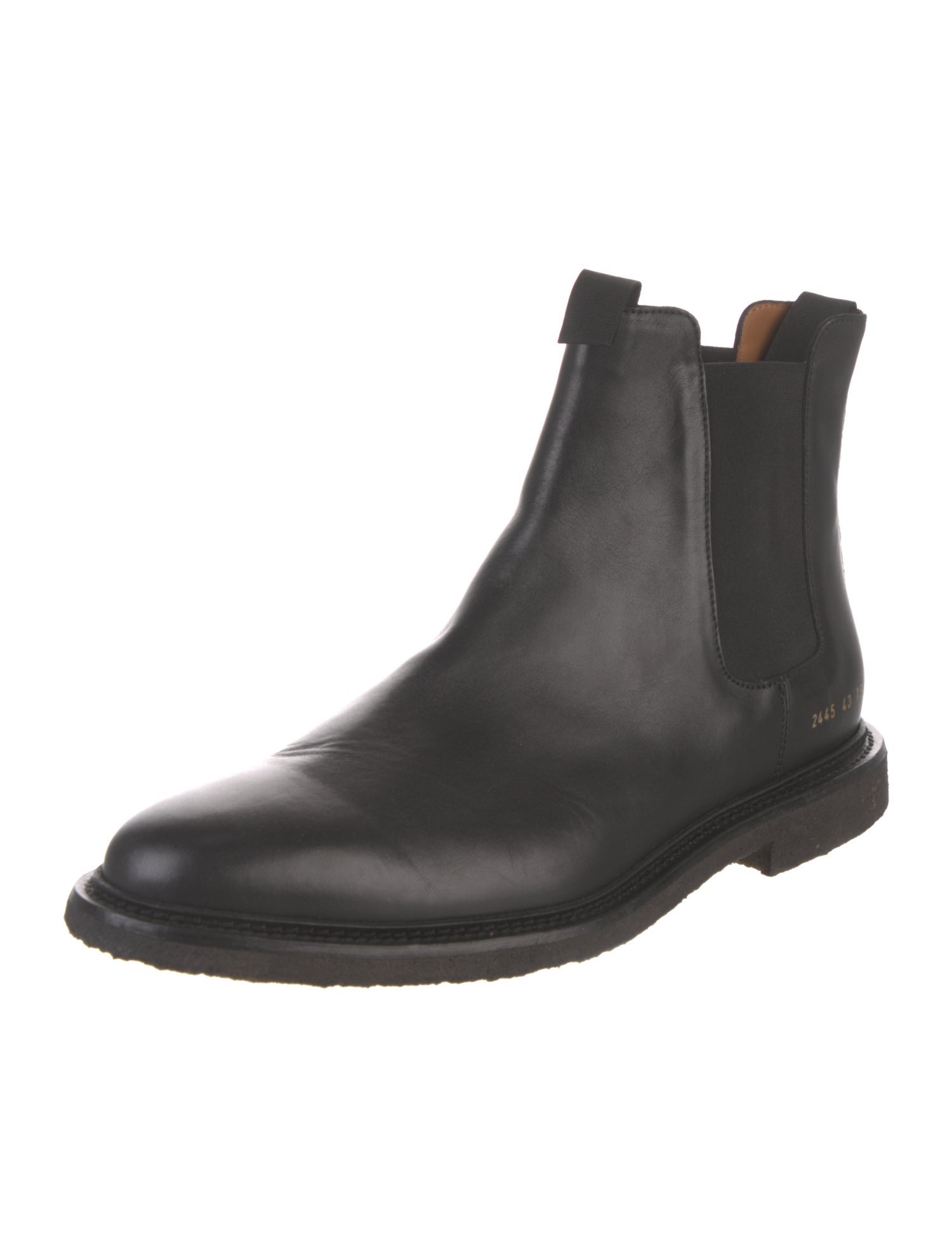 Common Projects Leather Chelsea Boots