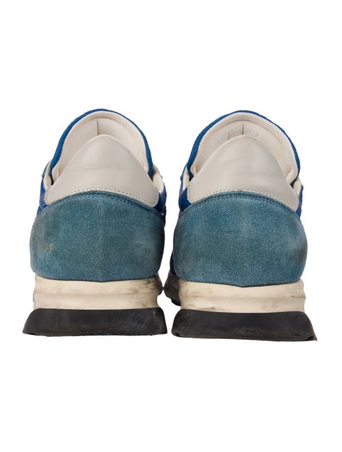 Common Projects Suede Colorblock Pattern Sneakers