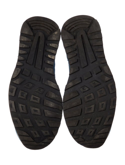 Common Projects Suede Colorblock Pattern Sneakers