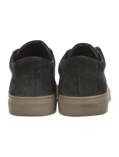 Common Projects Suede Leather Trim Embellishment Sneakers