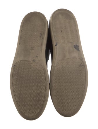 Common Projects Suede Leather Trim Embellishment Sneakers