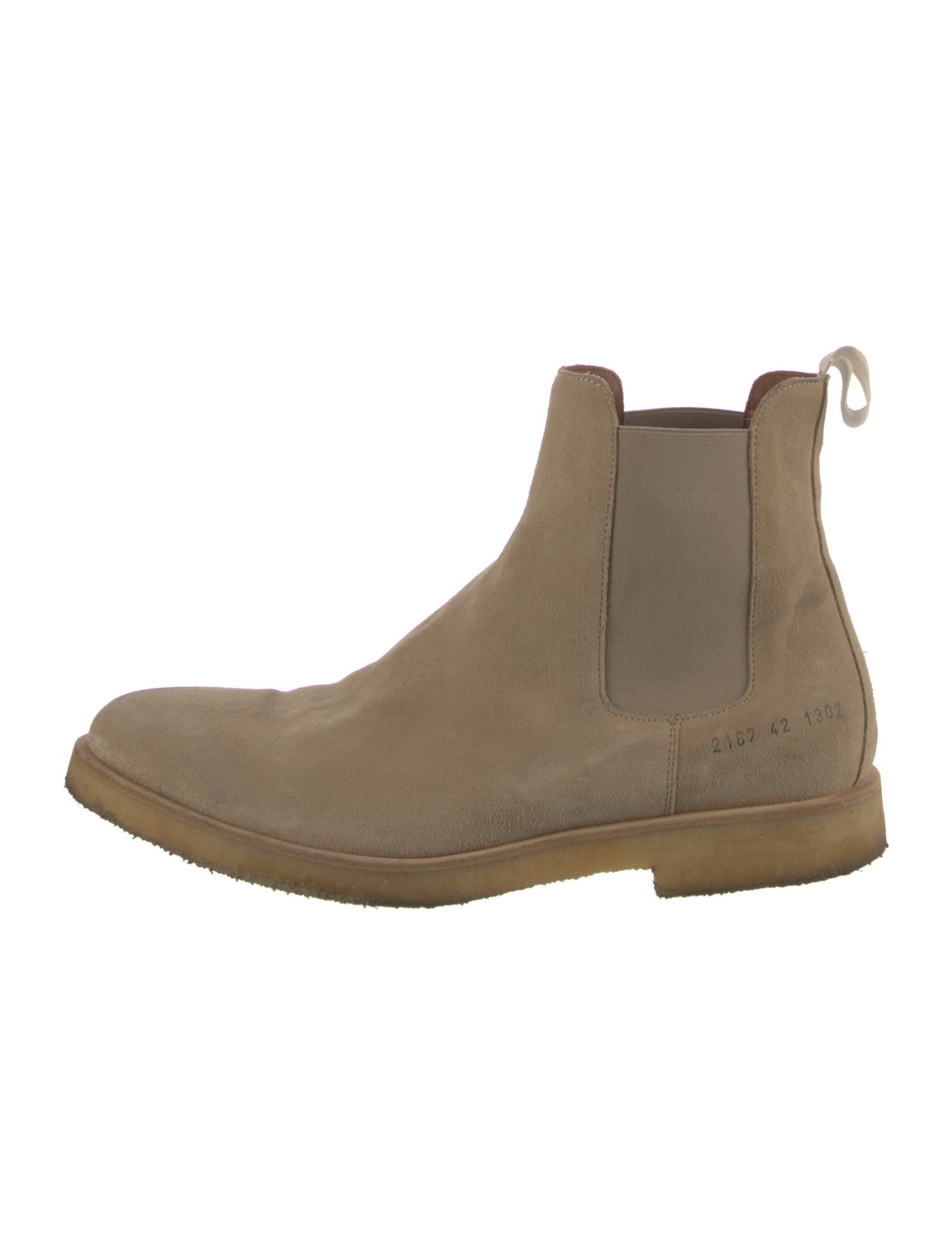Common Projects Suede Chelsea Boots