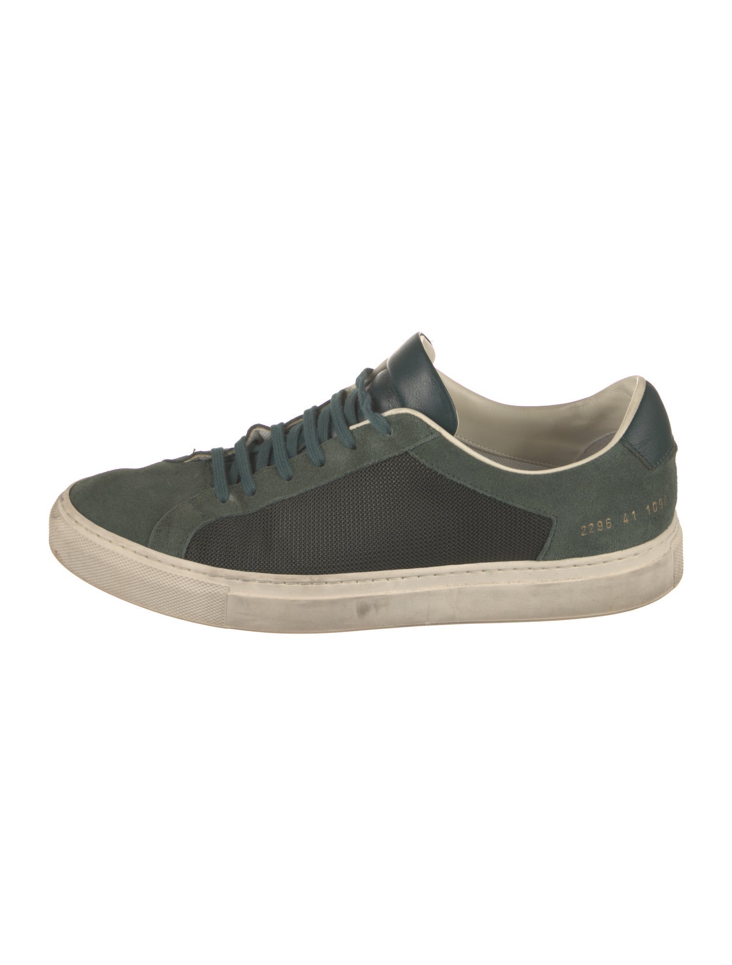 Common Projects Suede Mesh Accents Sneakers