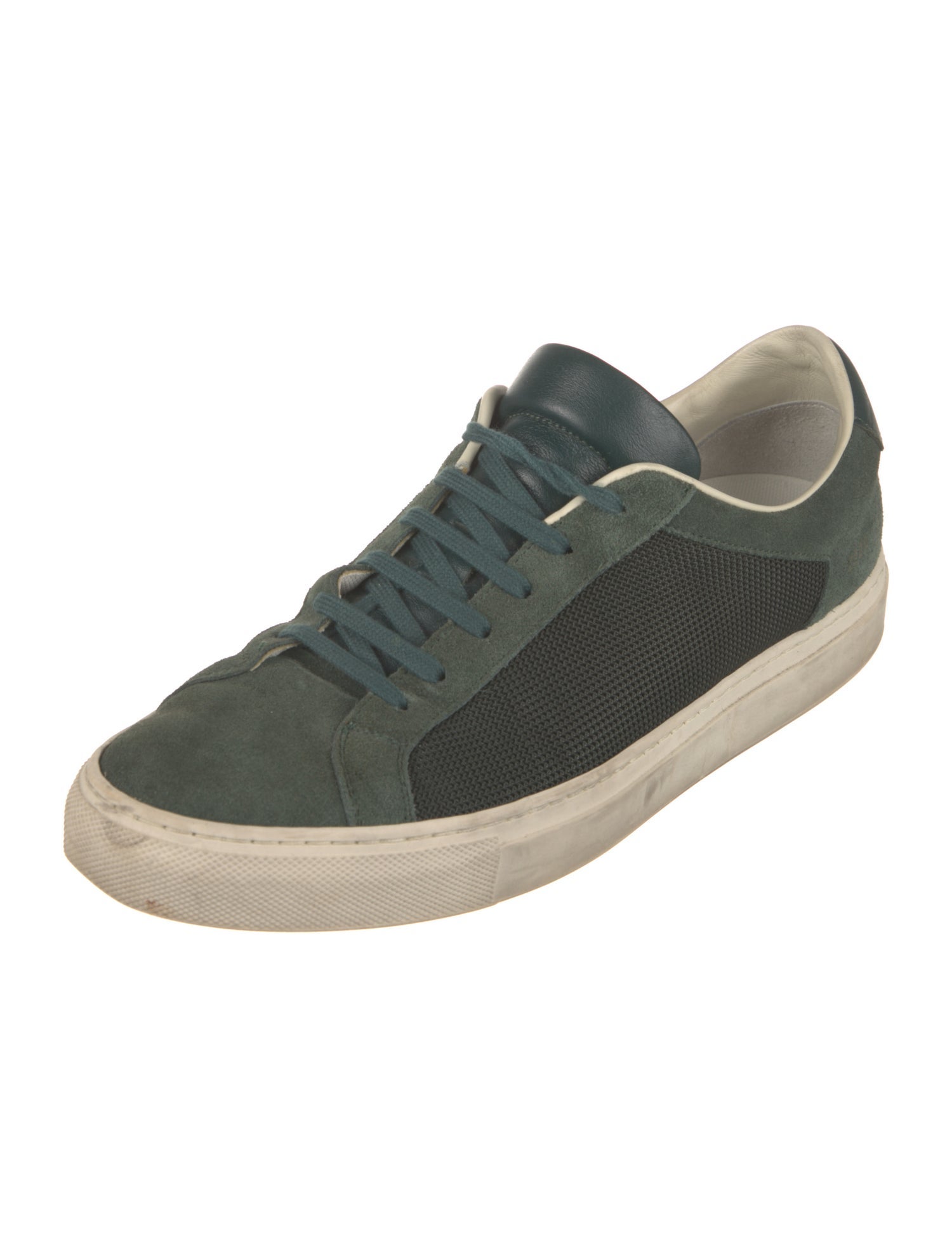 Common Projects Suede Mesh Accents Sneakers