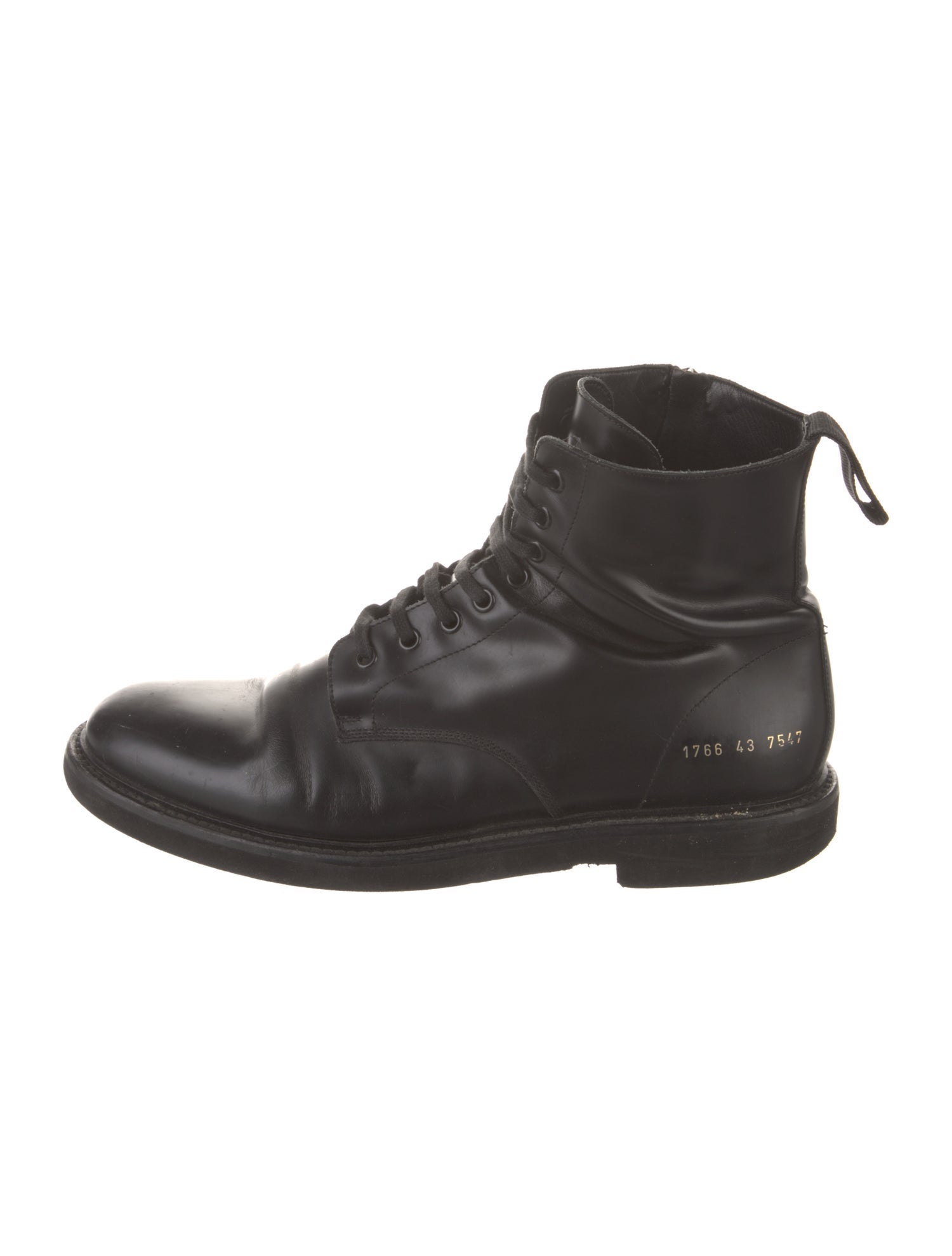 Common Projects Leather Lace-Up Boots