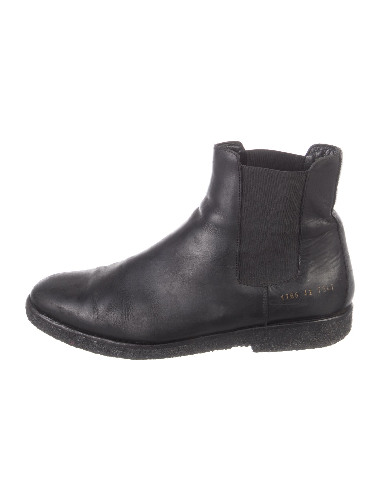 Common Projects Leather Chelsea Boots