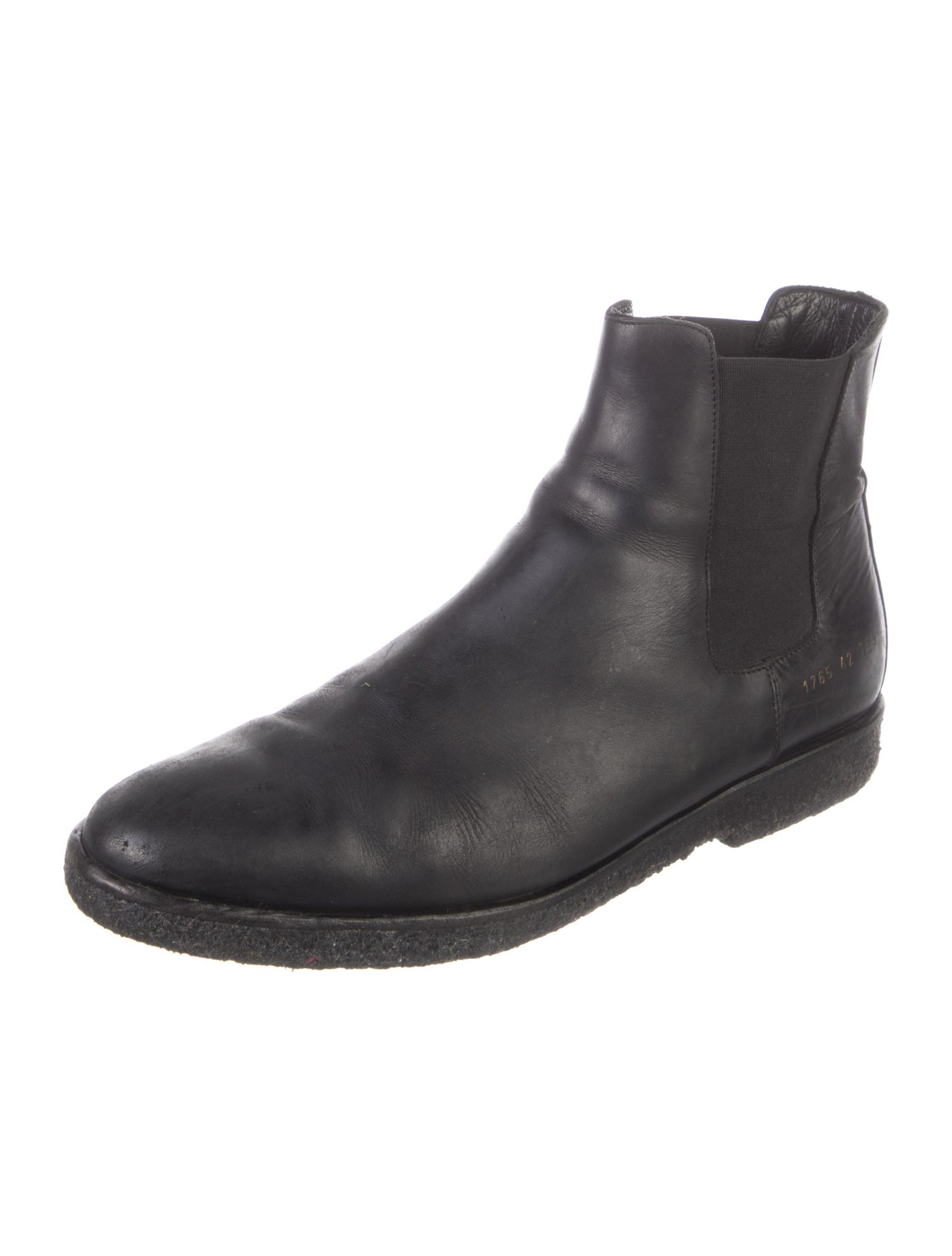 Common Projects Leather Chelsea Boots