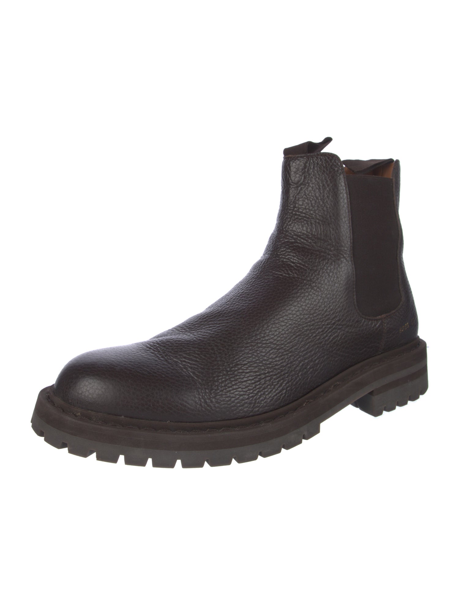 Common Projects Leather Chelsea Boots