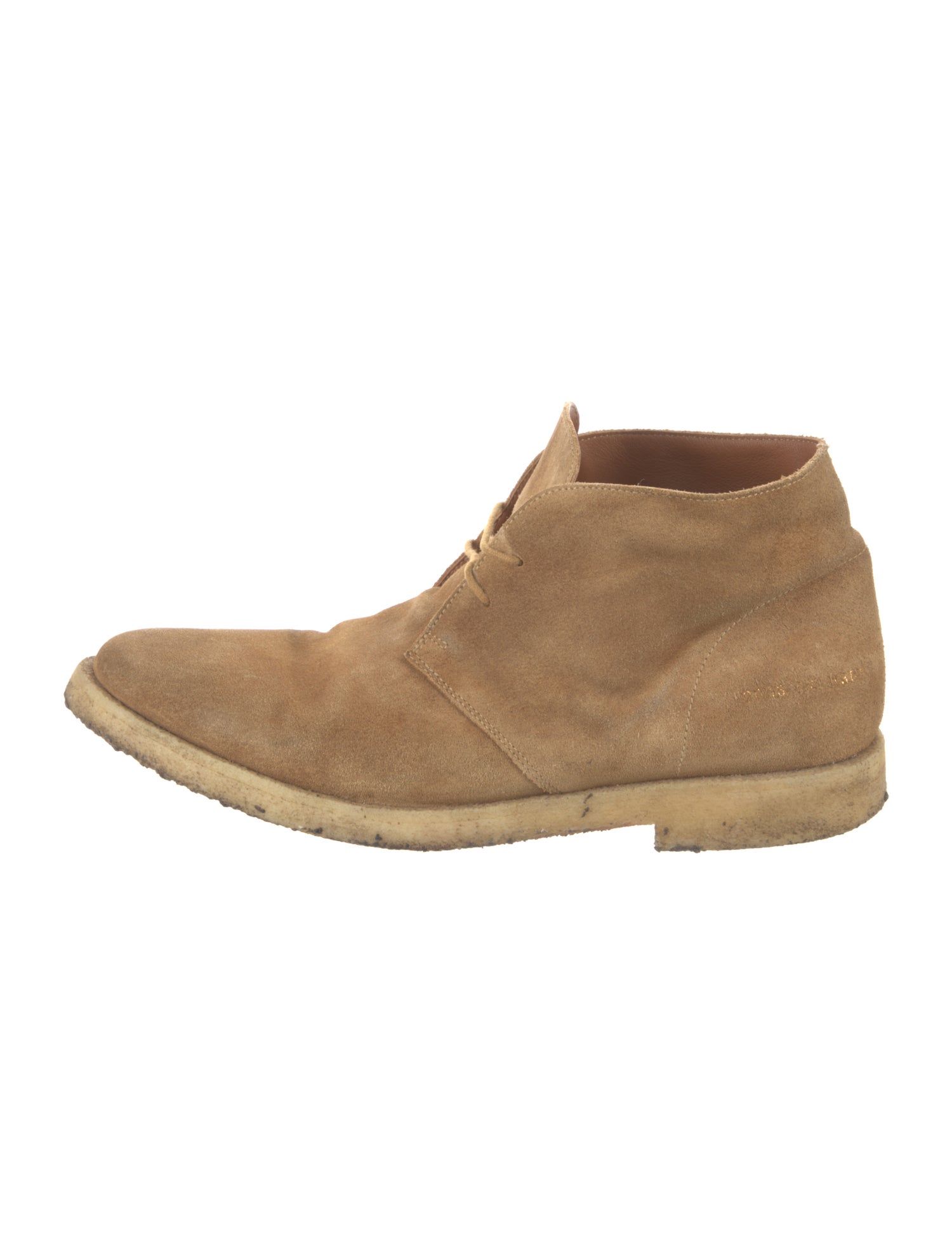 Common Projects Suede Lace-Up Boots