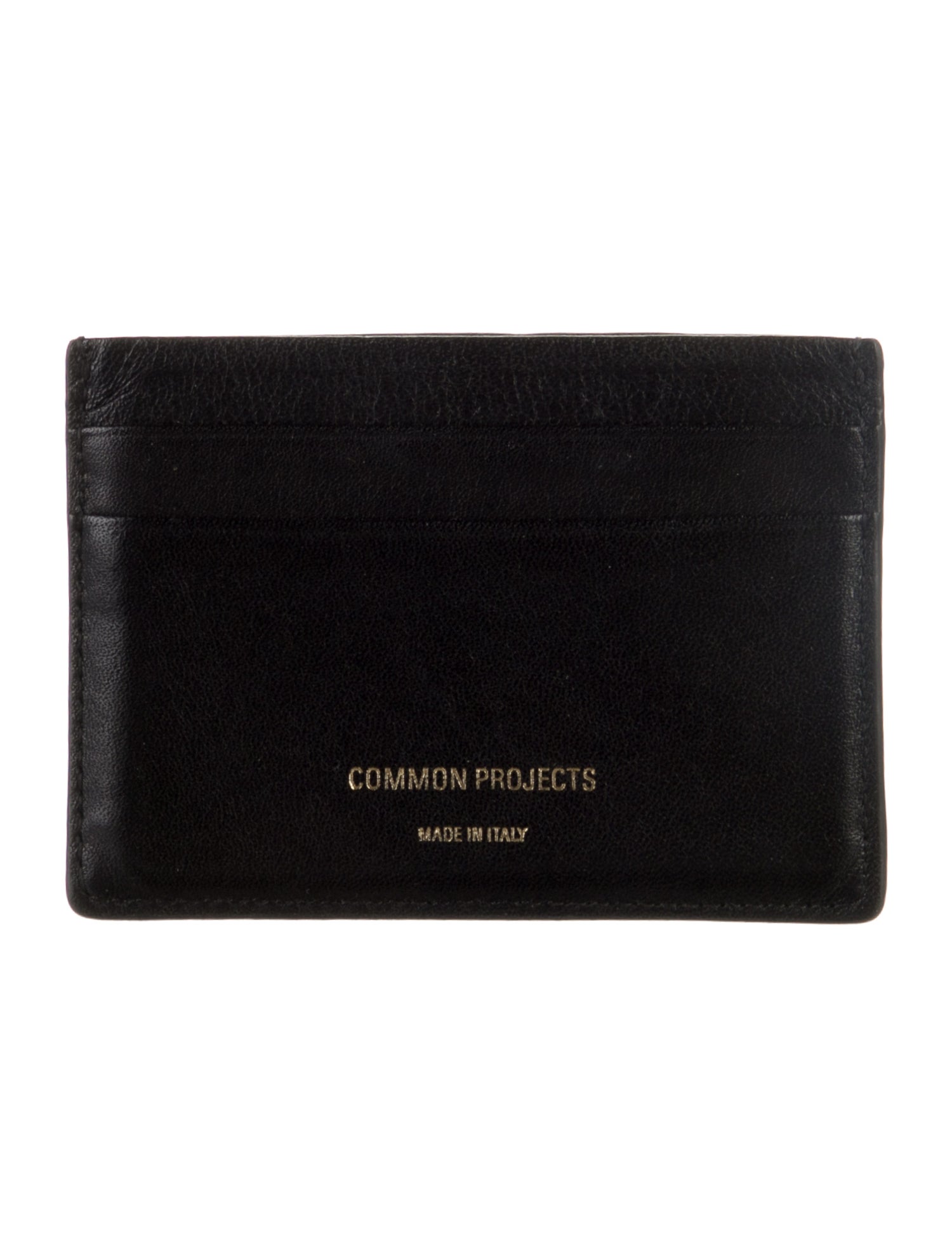 Common Projects Citizen Twill Card Holder Leather Compact Wallet