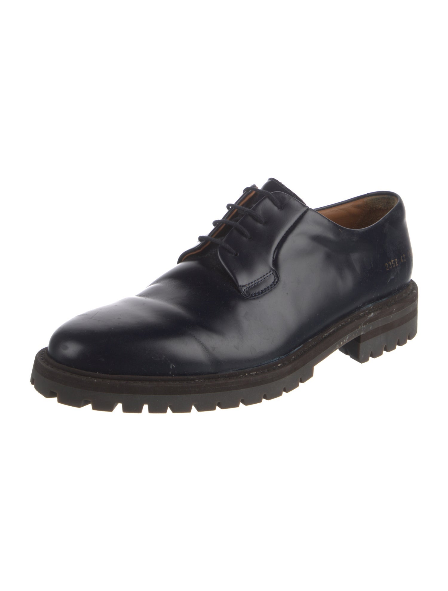 Common Projects Leather Derby Shoes