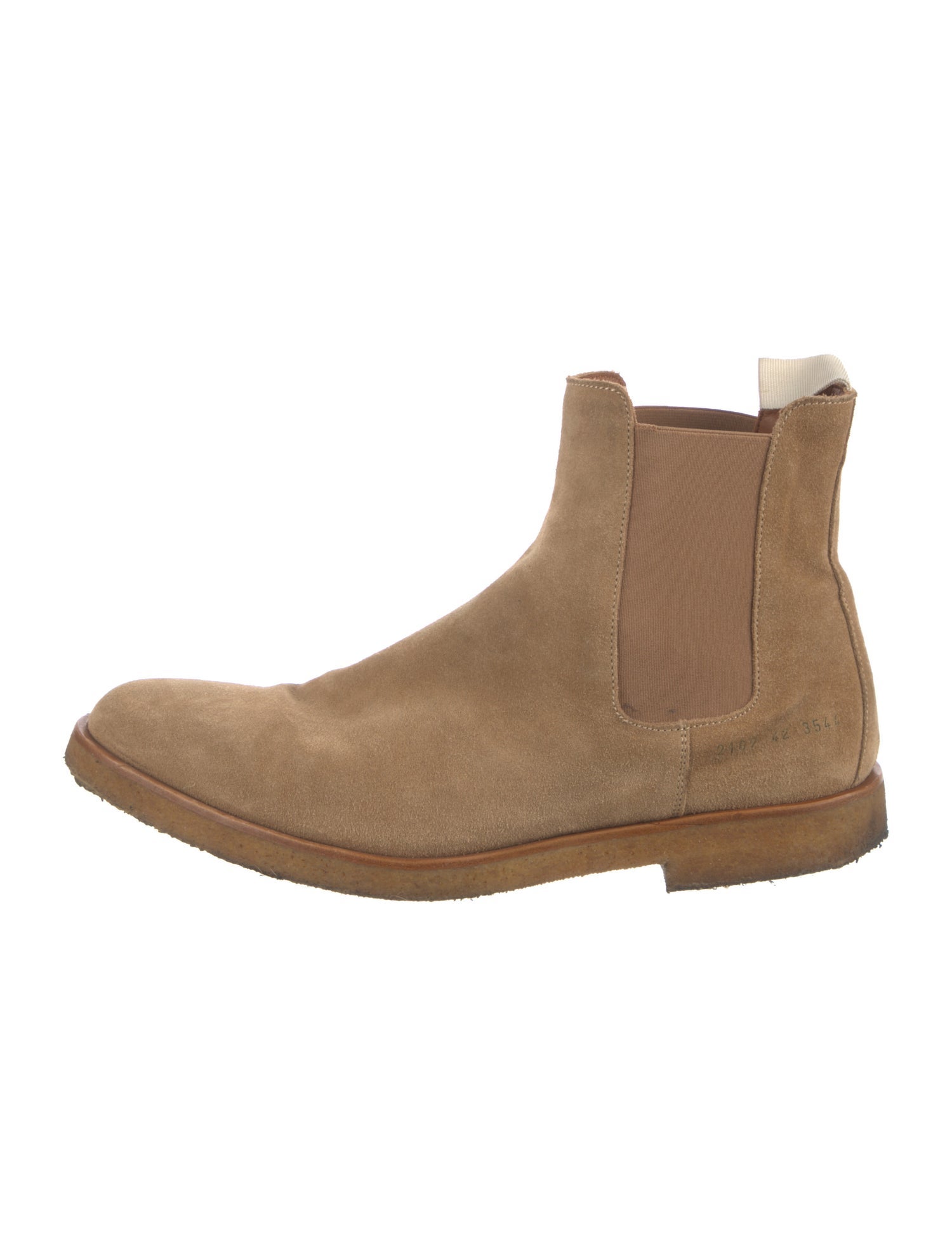 Common Projects Suede Chelsea Boots