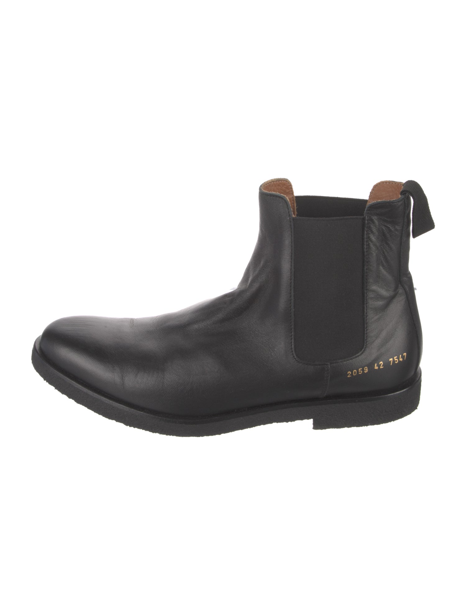 Common Projects Leather Chelsea Boots