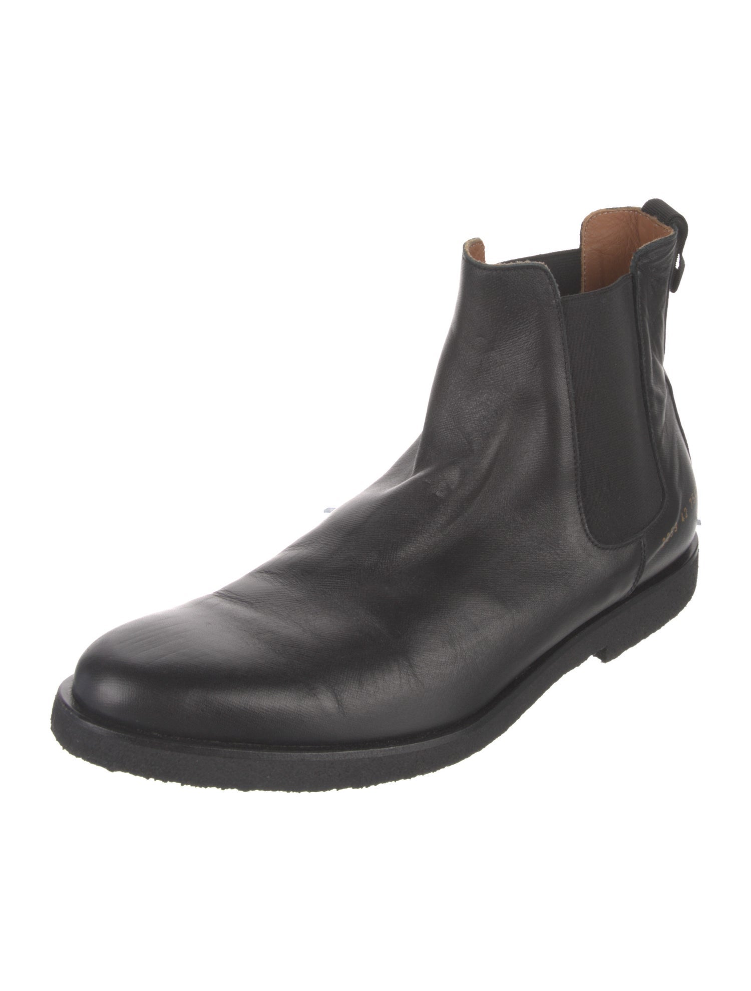 Common Projects Leather Chelsea Boots