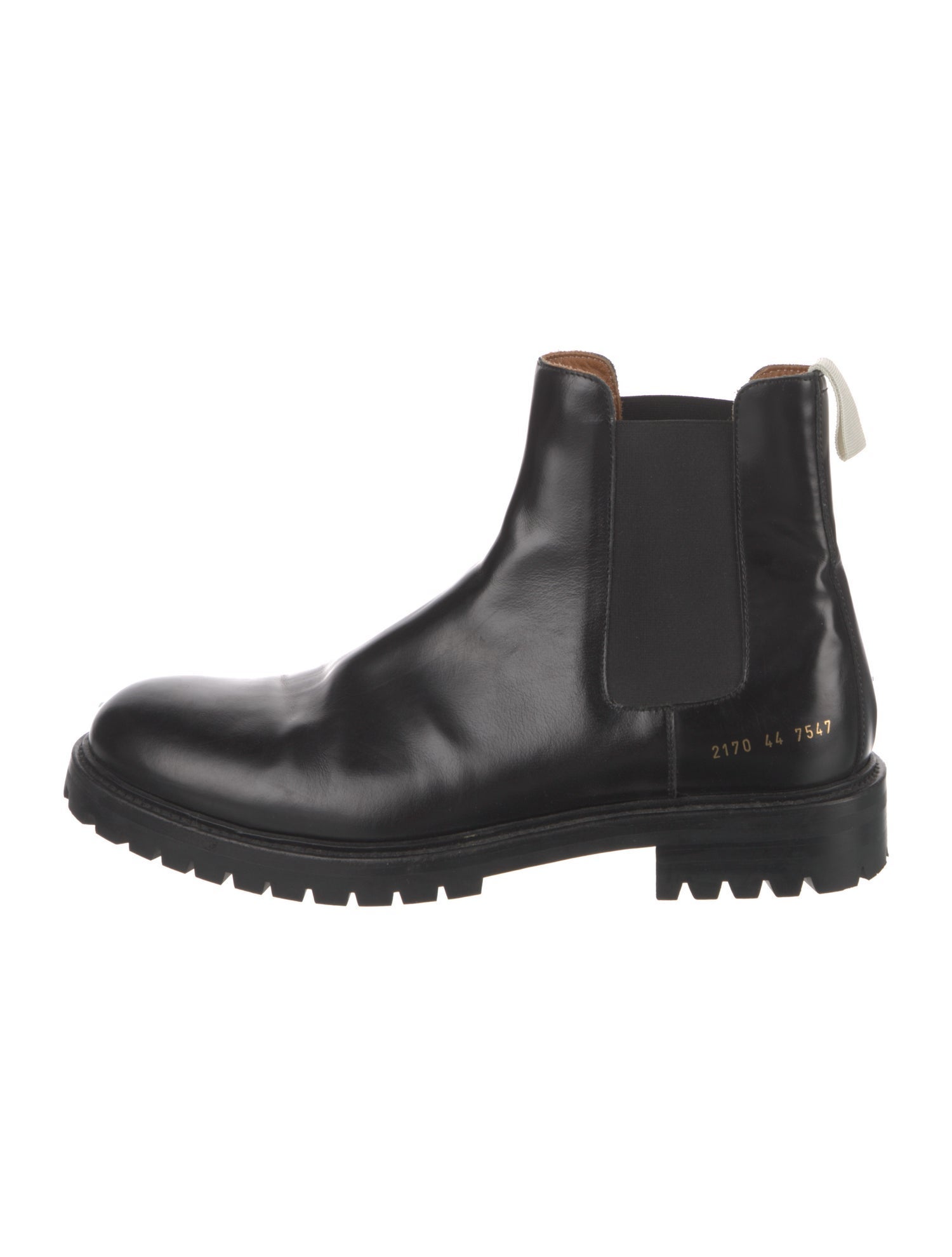 Common Projects Leather Chelsea Boots