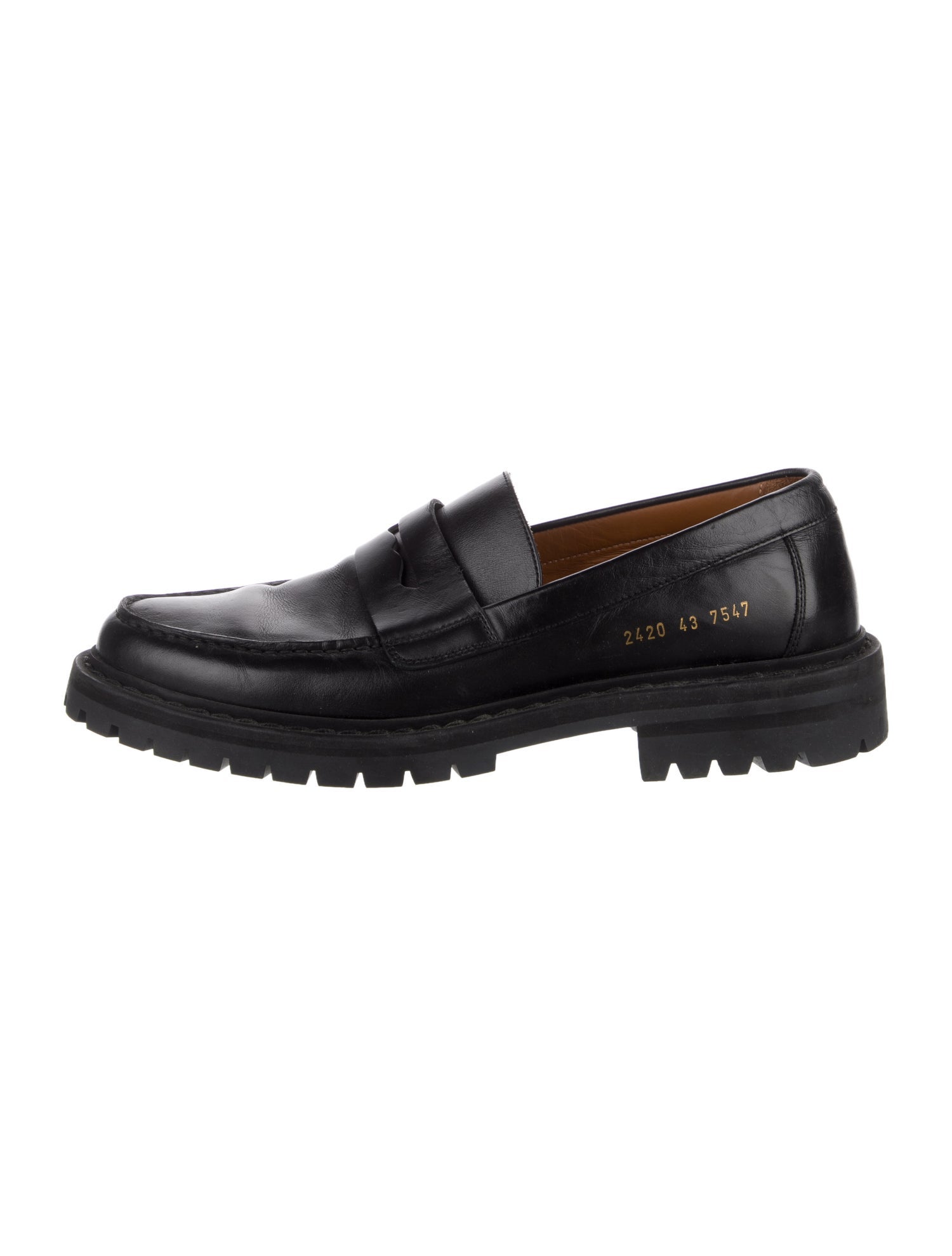 Common Projects Leather Loafers