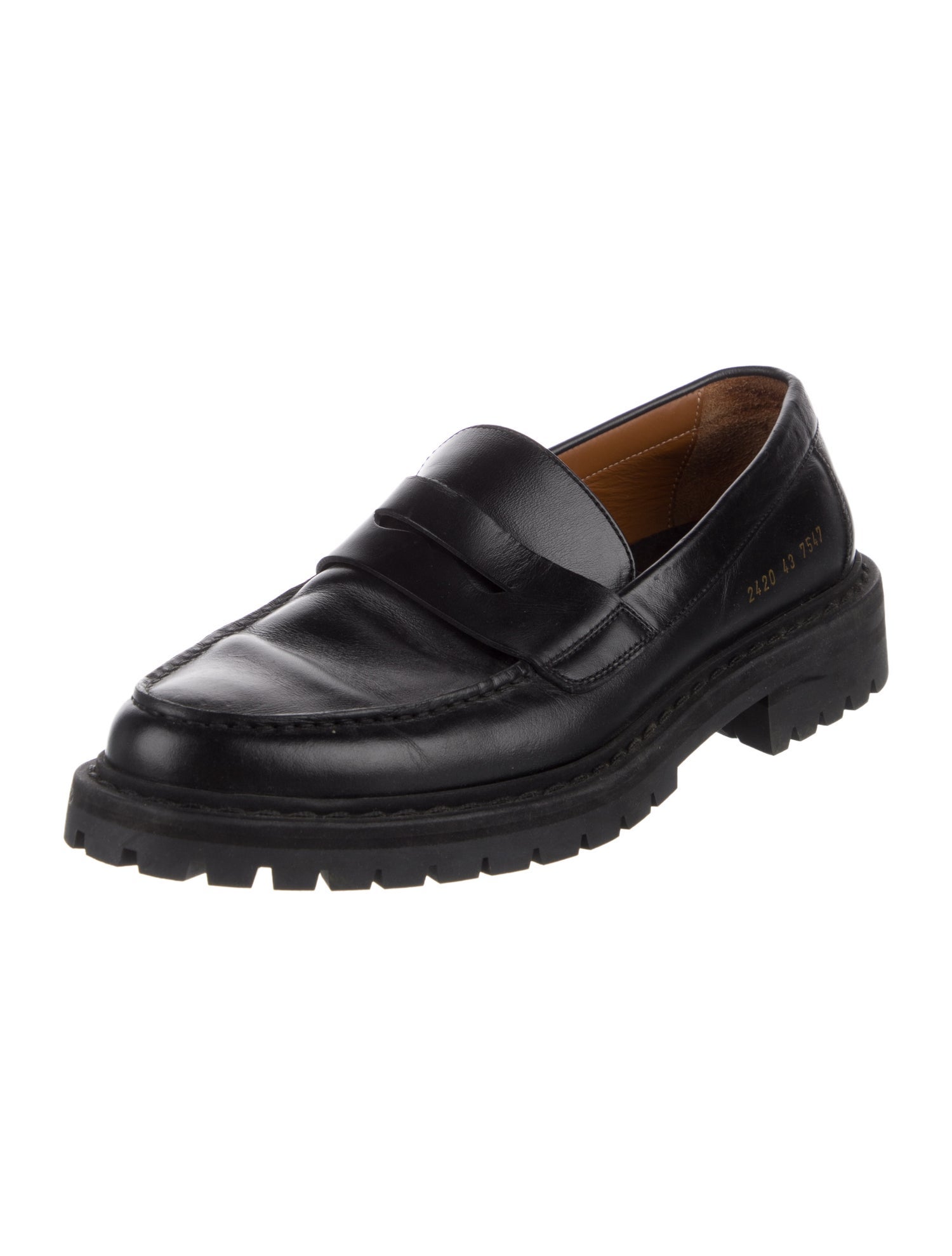 Common Projects Leather Loafers