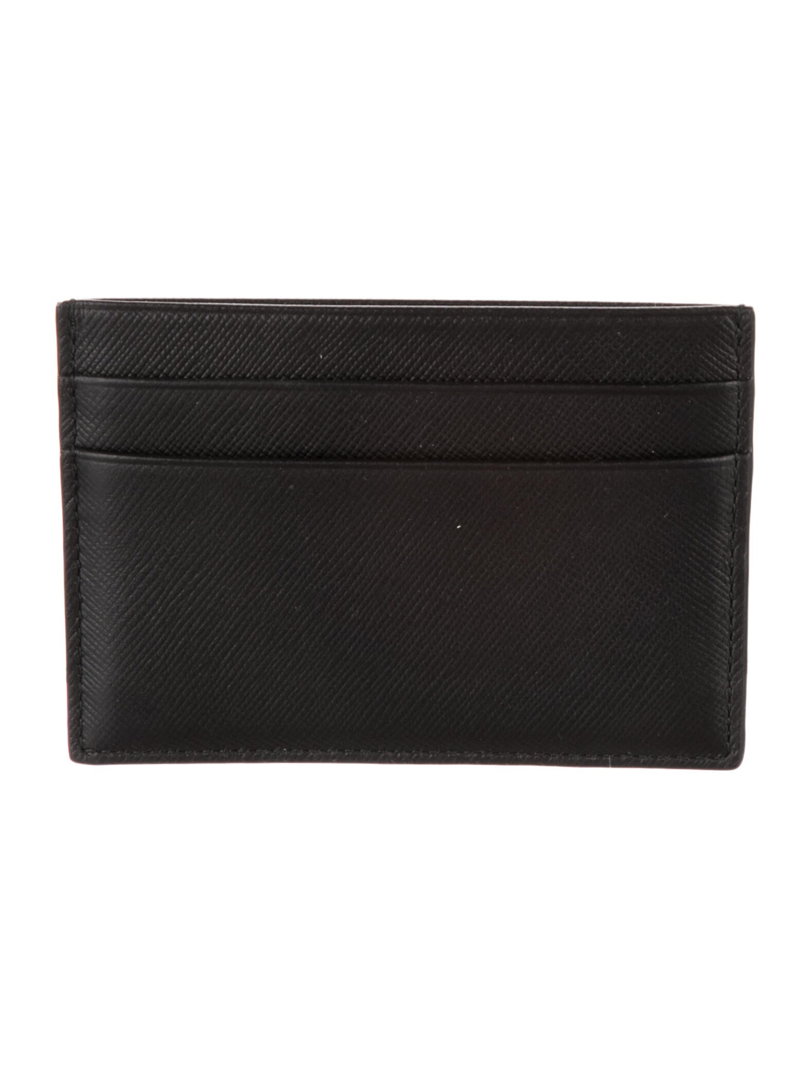 Common Projects Leather Graphic Print Card Holder