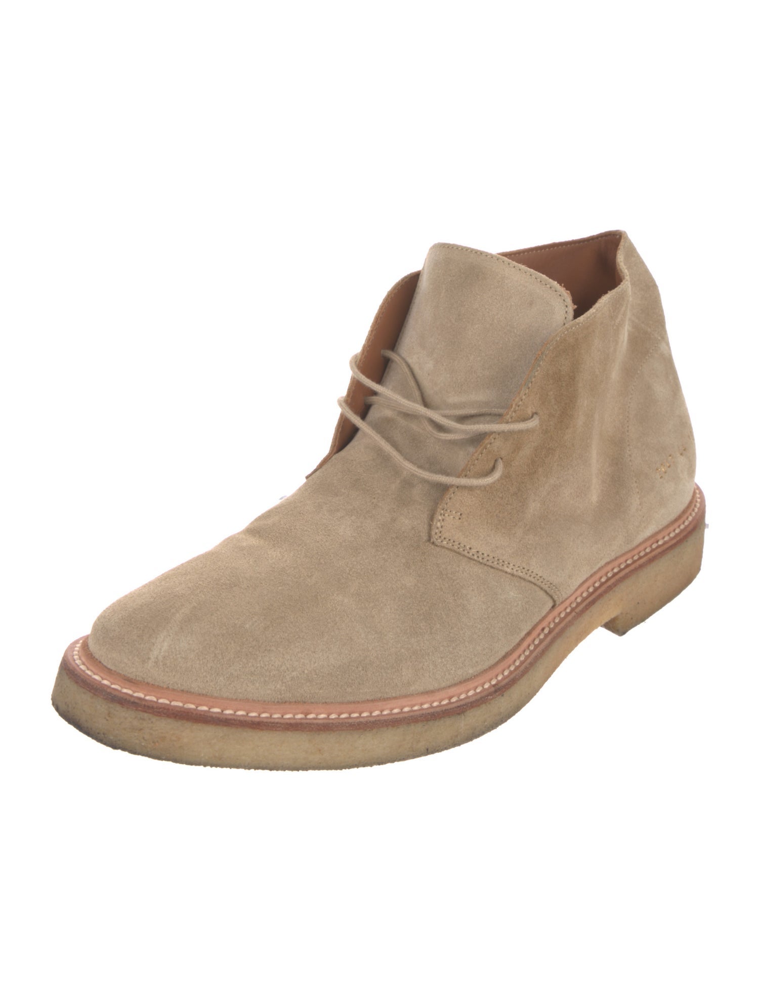 Common Projects Suede Lace-Up Boots