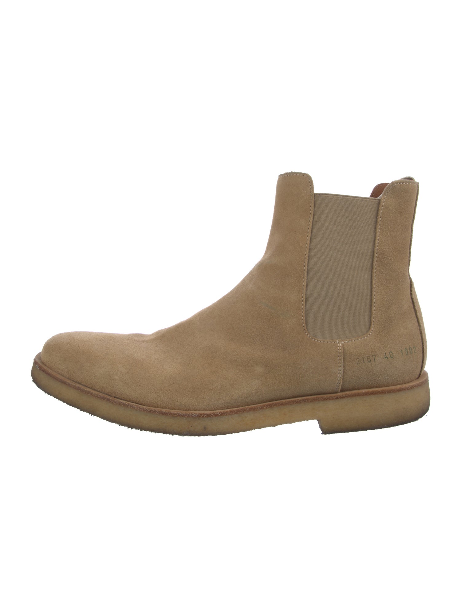 Common Projects Suede Chelsea Boots