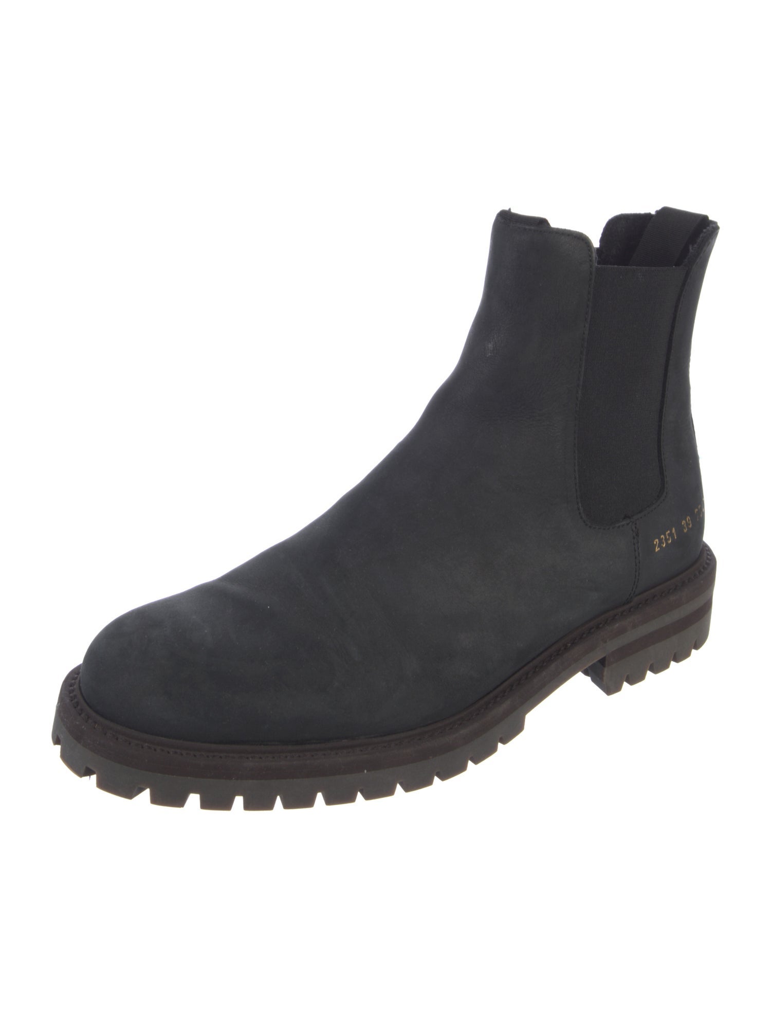 Common Projects Nubuck Chelsea Boots
