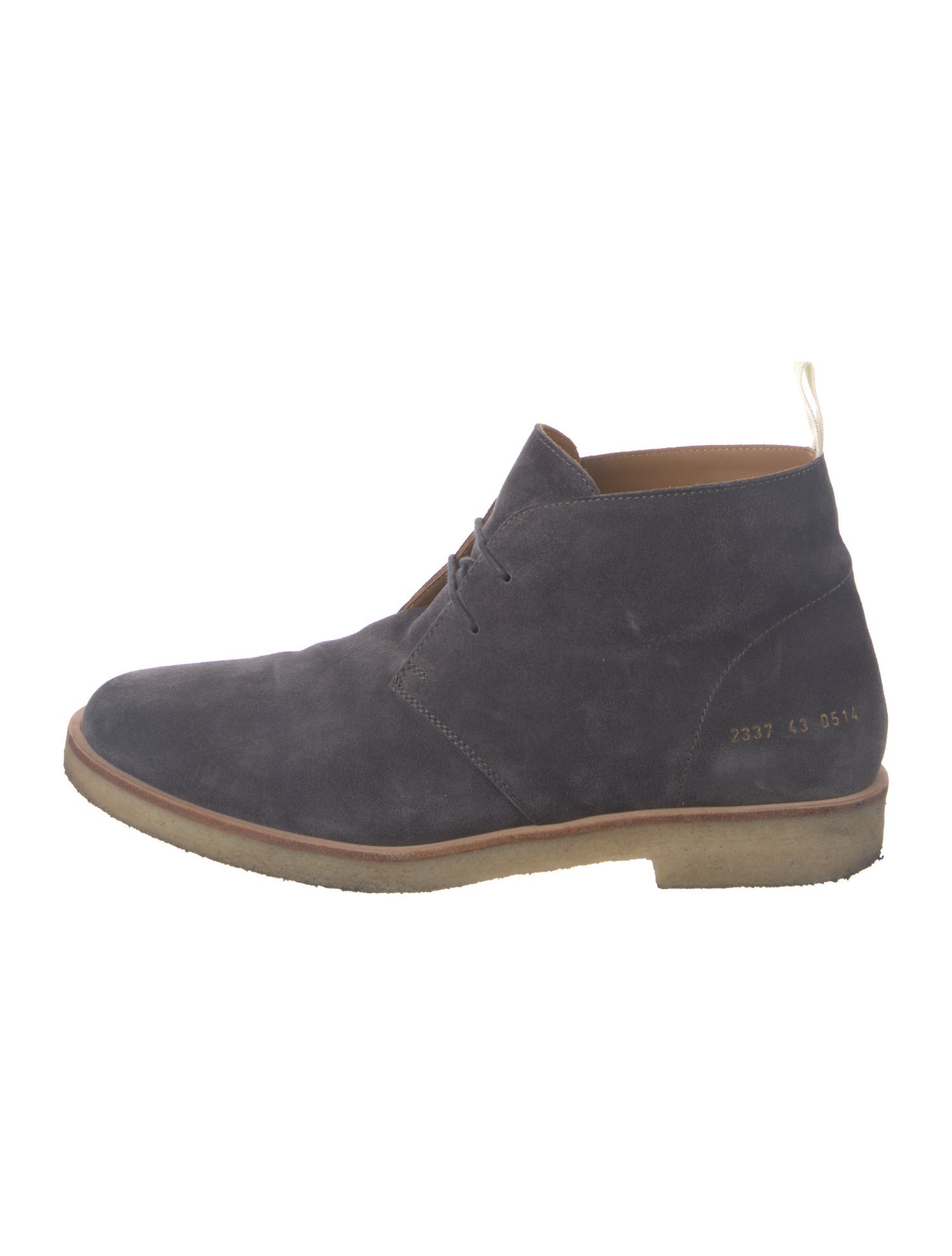 Common Projects Suede Lace-Up Boots