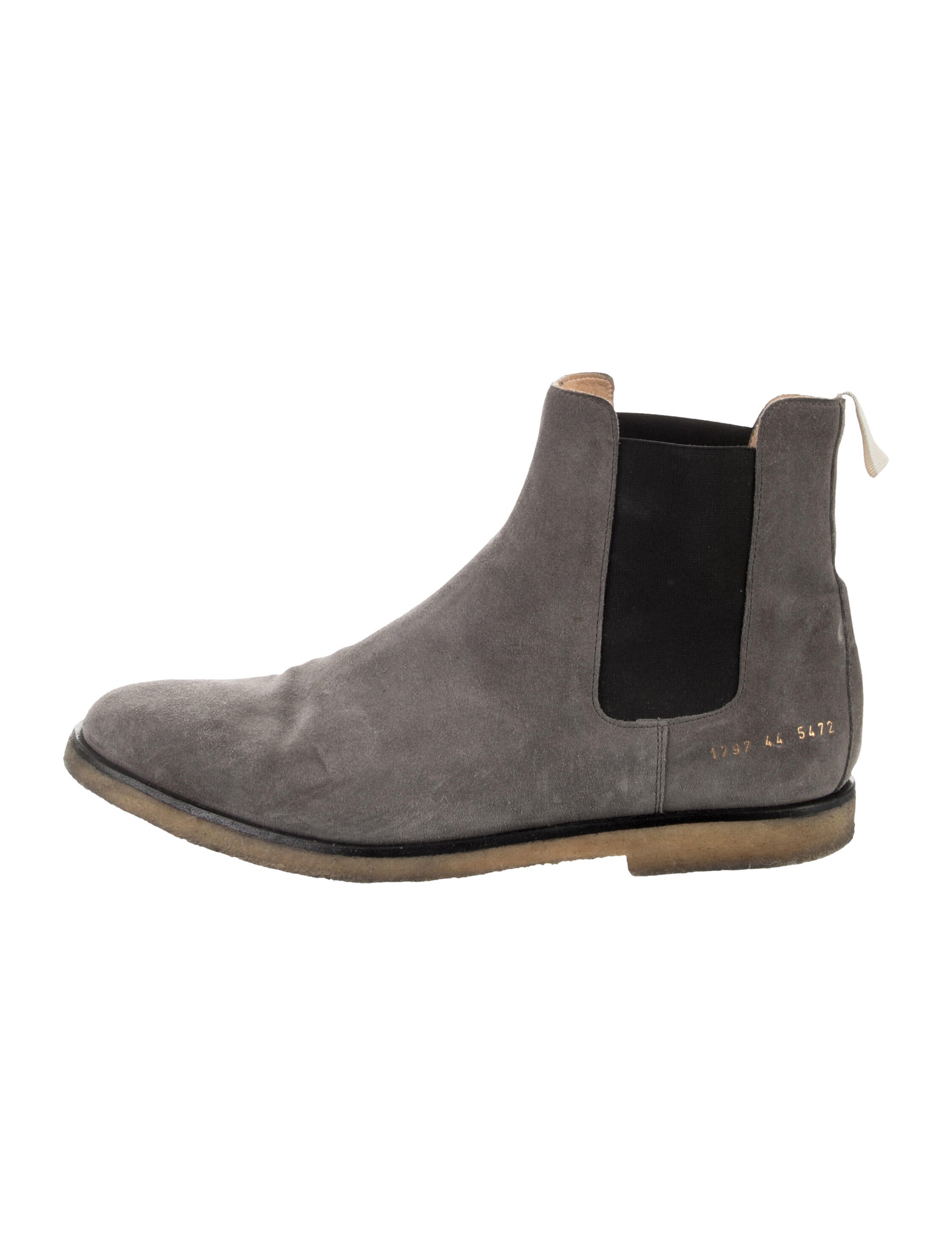 Common Projects Suede Chelsea Boots