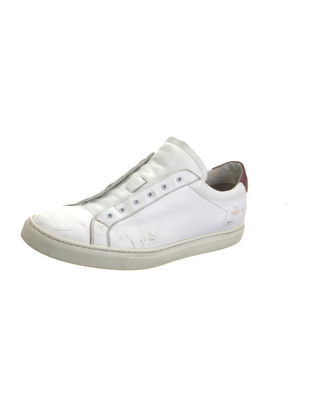 Common Projects Leather Colorblock Pattern Sneake… - image 2